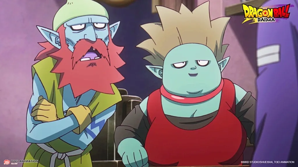 Store owners from Dragon Ball DAIMA