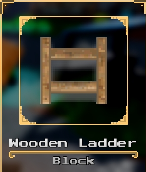 An icon for the Wooden Ladder in Subterra