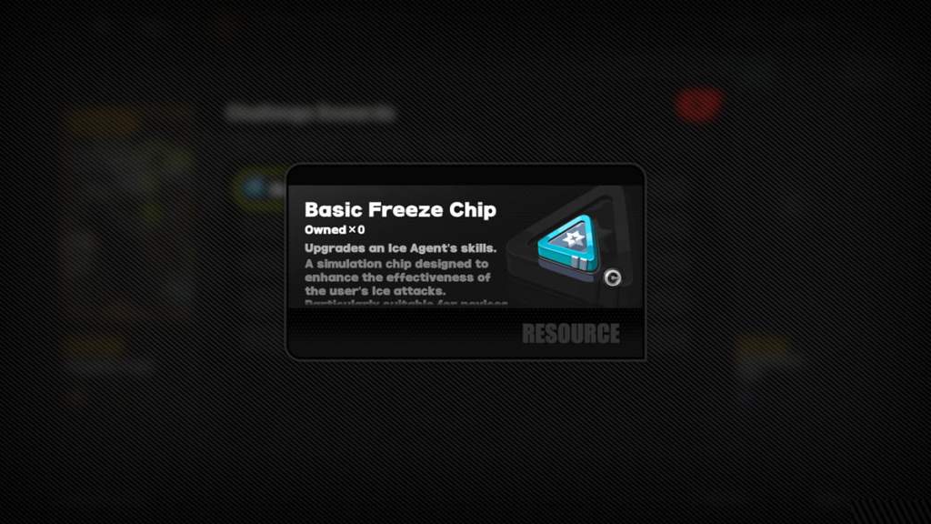 Basic Freeze Chip is Hugo's skill materials.