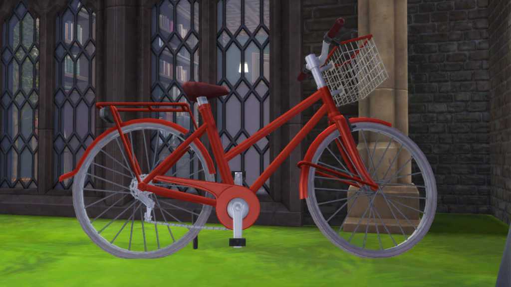 A bike in The Sims 4