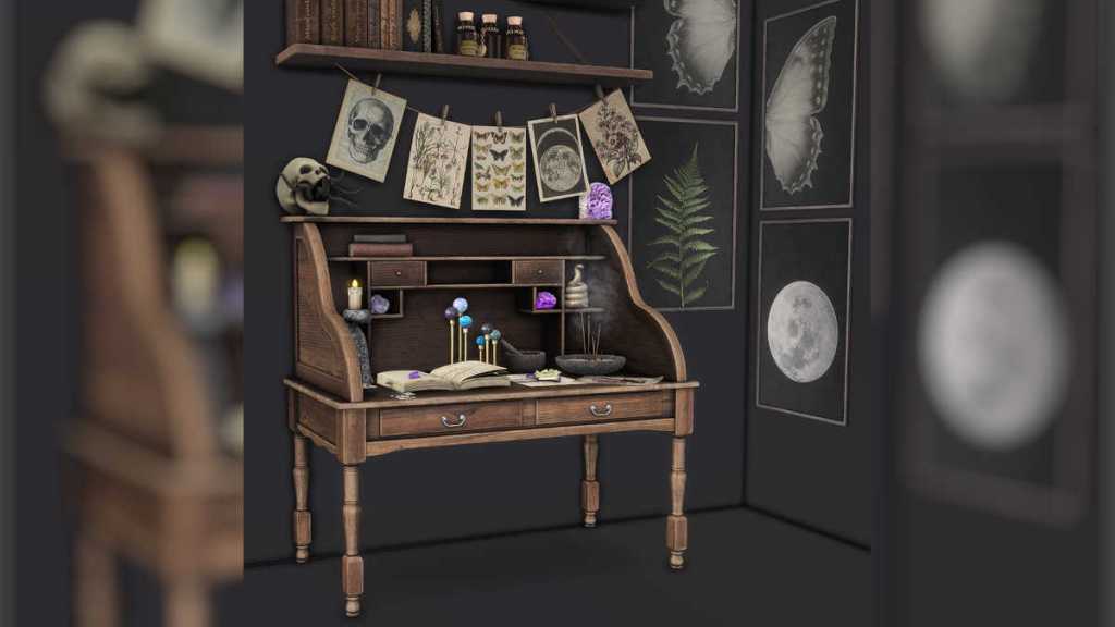 Dark Fairy Tales CC set for The Sims 4 by Lapanemona