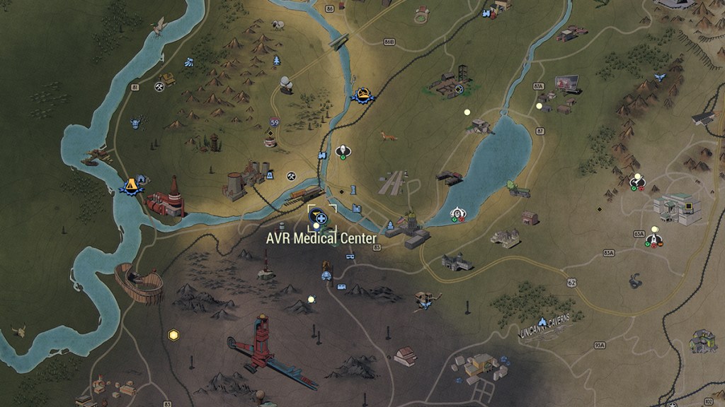 fallout 76 avr medical center location