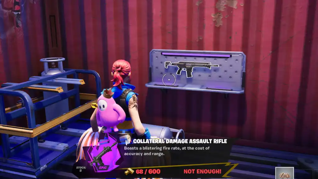 Fortnite collateral damage assault rifle