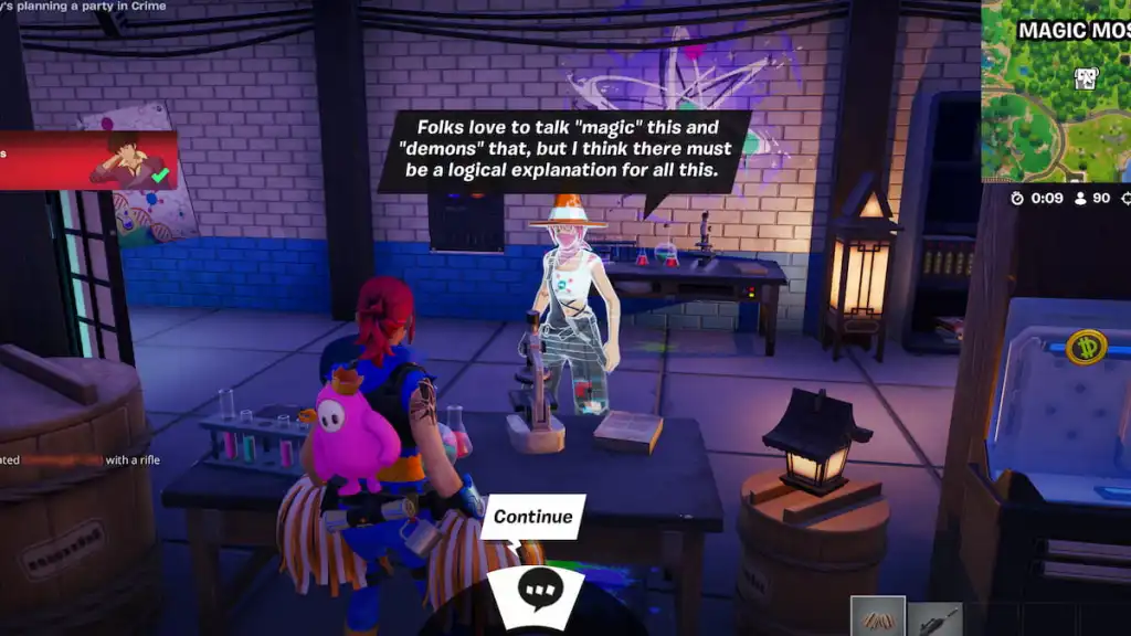 Fortnite Joss dialogue