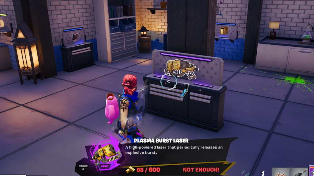 Fortnite plasma burst laser in Black Market