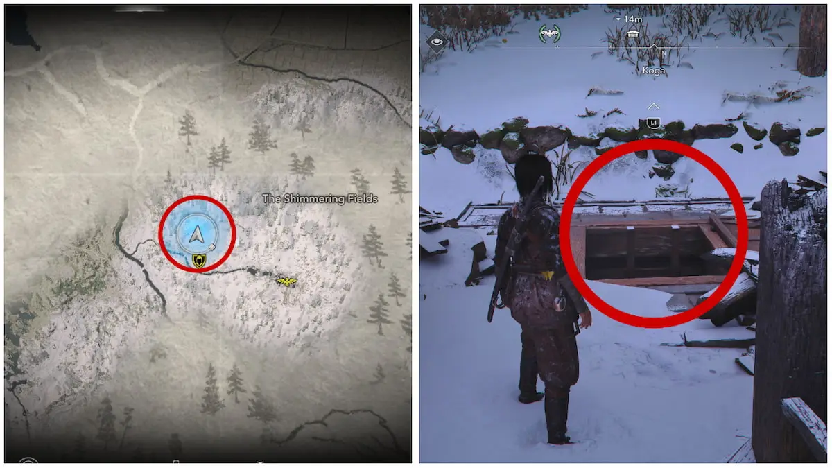 Sake location on map and in-game