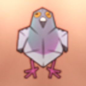 Pigeon tattoo stamp in The Sims 4