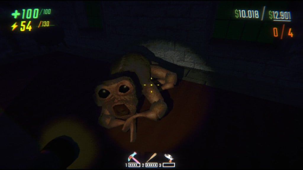 R.E.P.O in-game screenshot of the Animal monster.