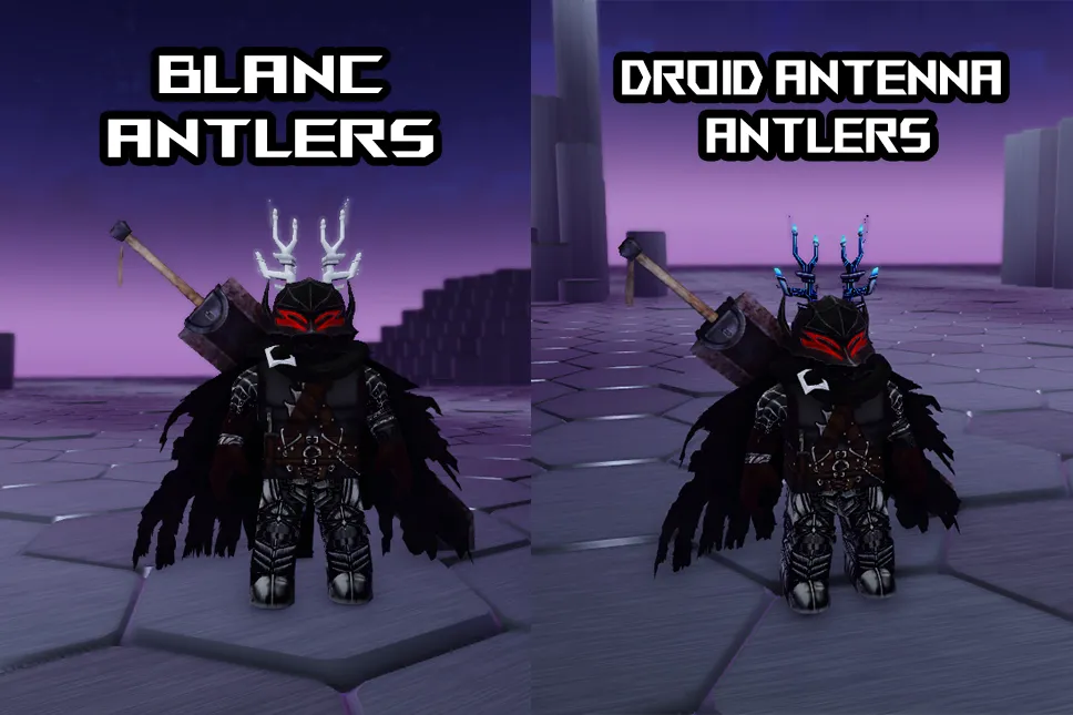 antlers reward in roblox the hunt mega edition