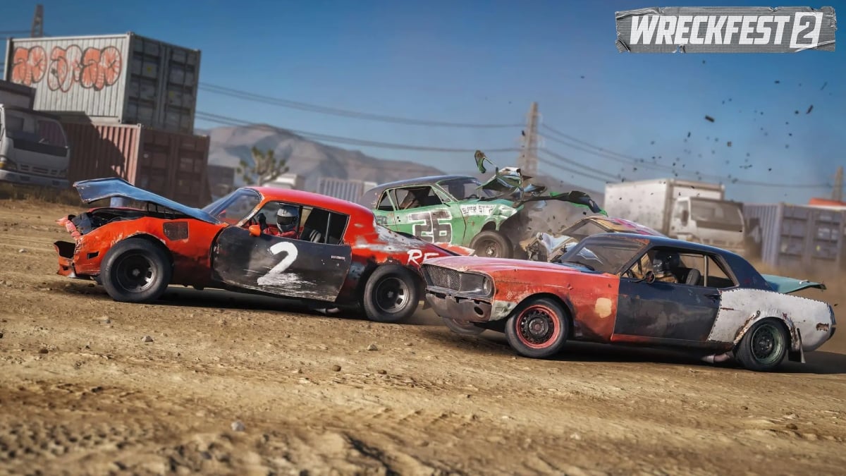 an image of two cars in Wreckfest 2